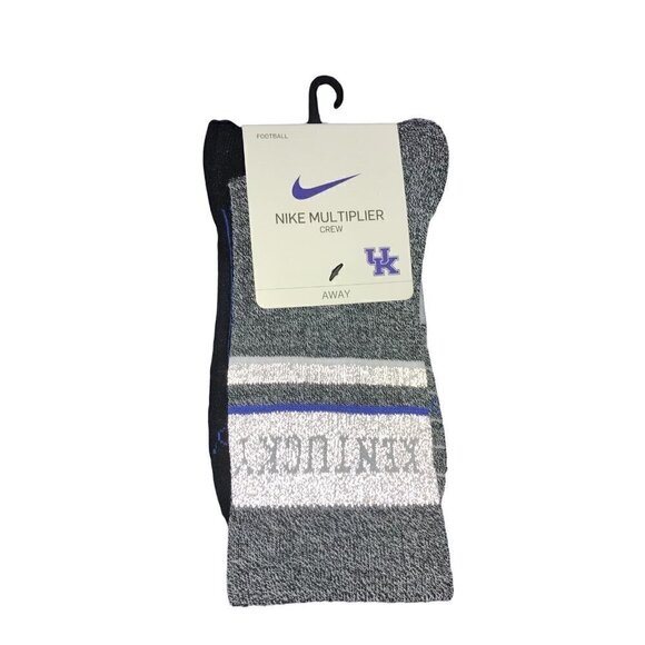 NIKE‎ College Multiplier (Kentucky) Crew Socks (2 Pairs) - Picture 3 of 7